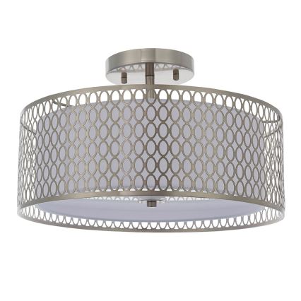 Endon 81966 - Lámpara de techo CORDERO 3xE27/10W/230V cromo mate