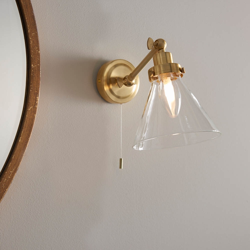 Endon 93854 - Aplique de baño FARADAY 1xG9/3W/230V IP44 dorado