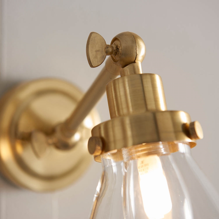 Endon 93854 - Aplique de baño FARADAY 1xG9/3W/230V IP44 dorado