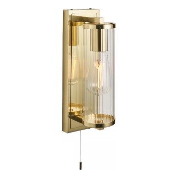 Endon 94075 - Aplique de baño TAYLOR 1xE27/10W/230V IP44 dorado