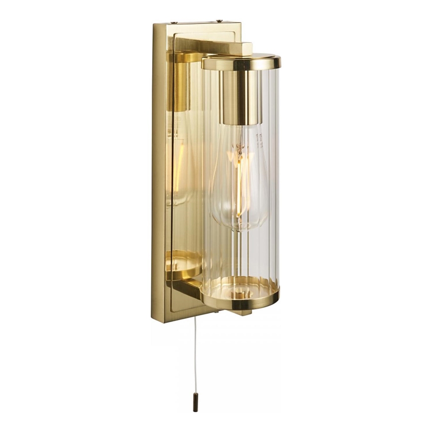 Endon 94075 - Aplique de baño TAYLOR 1xE27/10W/230V IP44 dorado