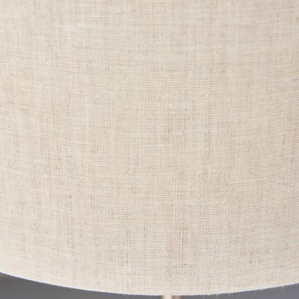 Endon 94369 - Lámpara de mesa HIGHCLERE 3xE14/18W/230V beige/cromo mate