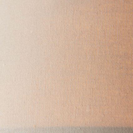 Endon 95834 - Lámpara colgante HAYFIELD 3xE27/40W/230V cromo mate/beige