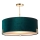 Endon 95839 - Lámpara colgante HAYFIELD 3xE27/40W/230V latón/Verde