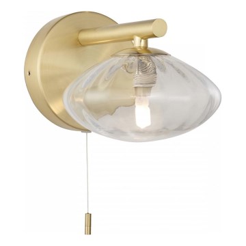Endon 97182 - Aplique de baño MOBIAS 1xG9/3W/230V IP44 latón