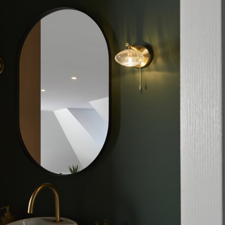 Endon 97182 - Aplique de baño MOBIAS 1xG9/3W/230V IP44 latón