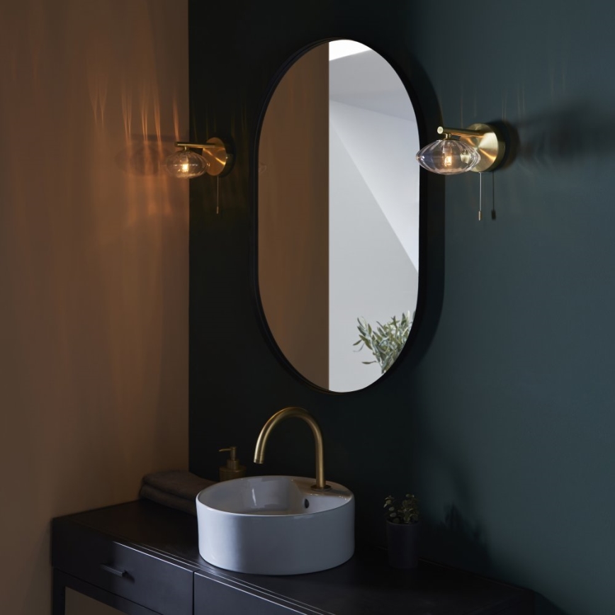 Endon 97182 - Aplique de baño MOBIAS 1xG9/3W/230V IP44 latón