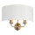 Endon 98937 - Aplique HIGHCLERE 2xE14/40W/230V blanco/latón