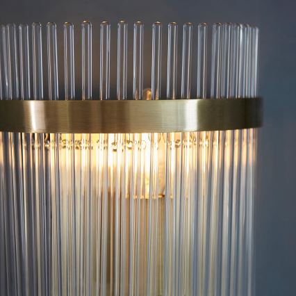 Endon 99168 - Aplique MARIETTA 1xE14/6W/230V latón/transparente