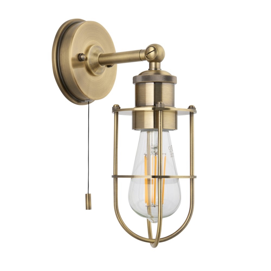 Endon 99952 - Aplique de baño CREW 1xE27/6W/230V IP44 latón
