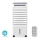 Enfriador de aire 65W/230V Wi-Fi Tuya blanco + control remoto