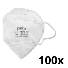 Equipo de protección - respirador FFP2 NR CE 2163 100 pcs