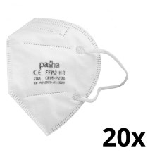 Equipo de protección - Respirador FFP2 NR CE 2163 20pcs