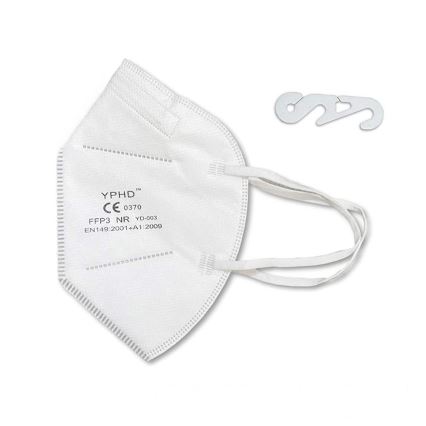 Equipo de protección - respirador FFP3 NR CE 0370 100pcs