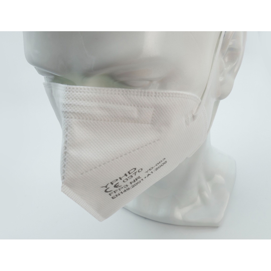 Equipo de protección - respirador FFP3 NR CE 0370 100pcs