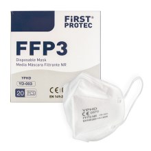 Equipo de protección - respirador FFP3 NR CE 0370 1pc