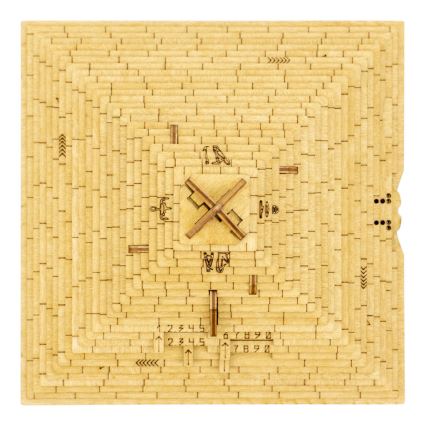 EscapeWelt - Puzzle de madera Pirámide