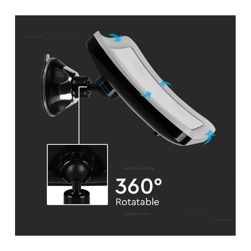Espejo cosmético LED LED/3,2W/4,5V 3xAA IP44