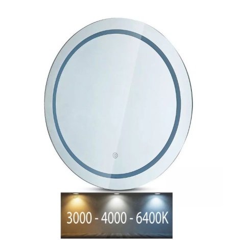 Espejo de baño LED retroiluminado LED/25W/230V 3000/4000/6400K IP44