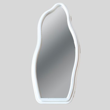 Espejo de pared 120x50 cm blanco
