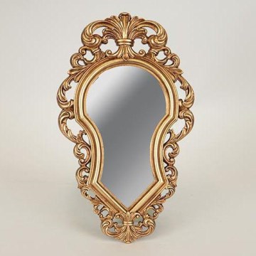 Espejo de pared 32,3x19,5 cm dorado