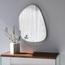 Espejo de pared 55x75 cm transparente