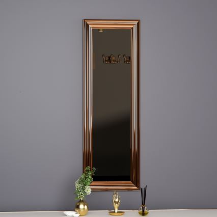 Espejo de pared BOSS 90x30 cm bronce