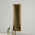 Espejo de pared BOSS 90x30 cm dorado