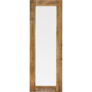 Espejo de pared MANU 170x60 cm madera maciza/árbol de mango