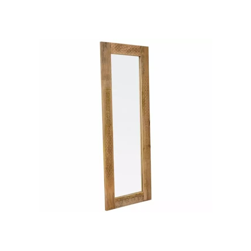 Espejo de pared MANU 170x60 cm madera maciza/árbol de mango