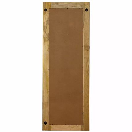 Espejo de pared MANU 170x60 cm madera maciza/árbol de mango