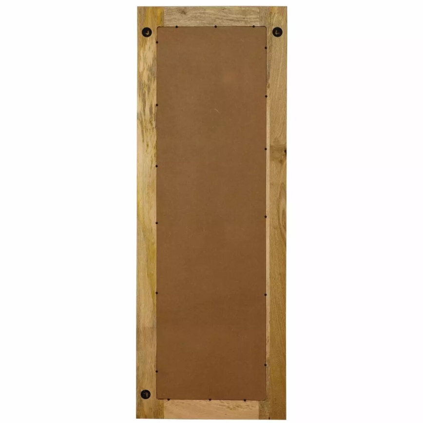 Espejo de pared MANU 170x60 cm madera maciza/árbol de mango