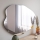 Espejo de pared OHHO 85x60 cm negro