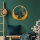Espejo de pared PALM 59x57 cm dorado