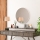 Espejo de pared ROYAL diá. 59 cm blanco