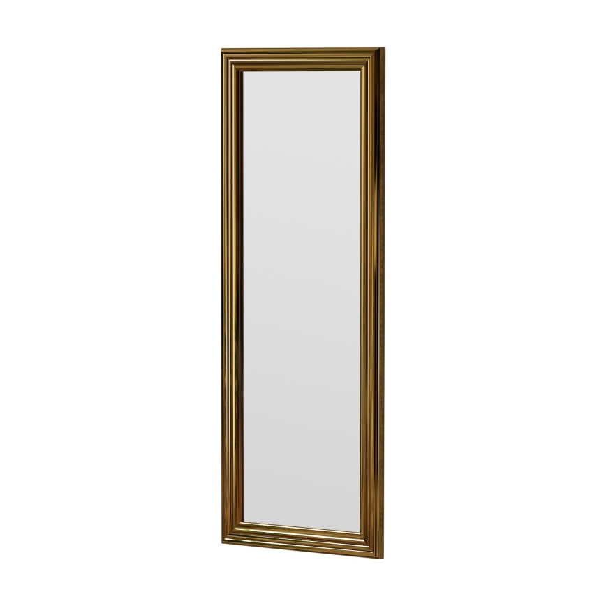 Espejo de pared SMOOTH 105x40 cm dorado