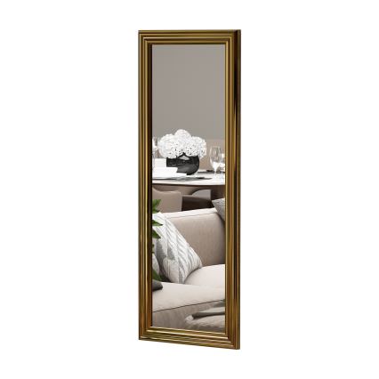 Espejo de pared SMOOTH 105x40 cm dorado
