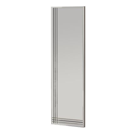 Espejo de pared TRIO 120x40 cm cromo brillante