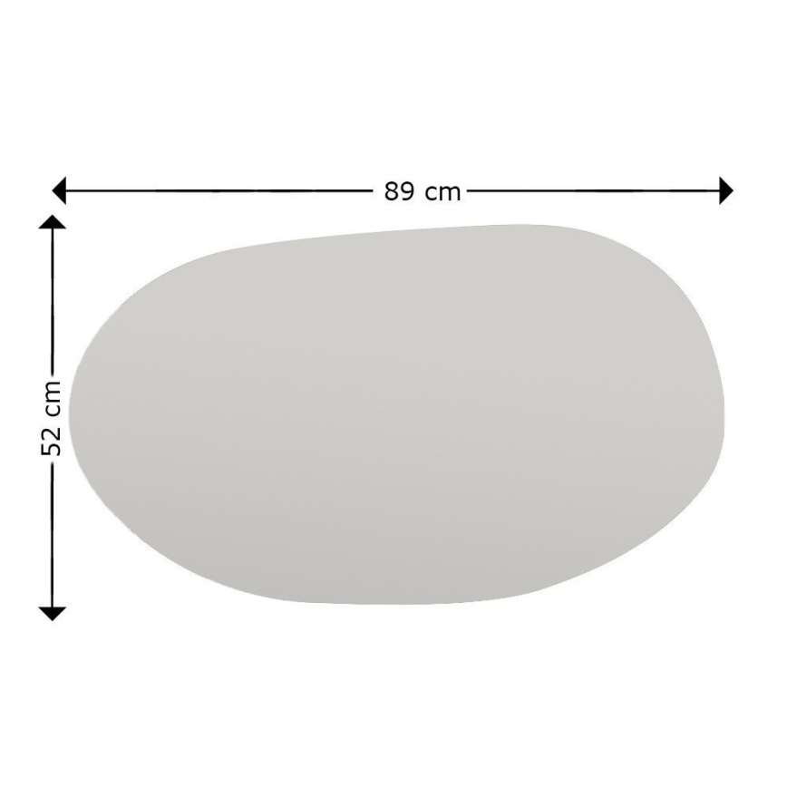 espejo de pared VANOMI 89x52 cm