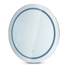 Espejo retroiluminado LED para el baño LED/25W/230V IP44 3000K/4000K/6400K