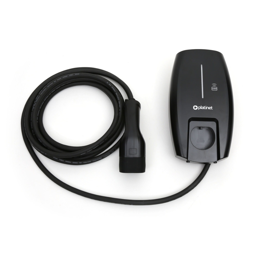 Estación de carga para coches eléctricos EV/PEV AC Type 2 11kW/400V/16A 7m Wi-Fi IP65