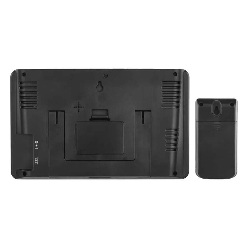 Estacion meteorologica con pantalla LCD GoSmart 5/230V Wi-Fi Tuya negro