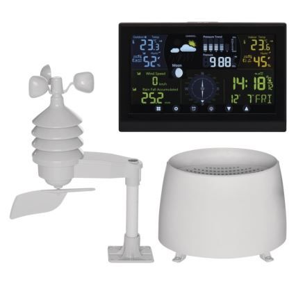Estacion meteorologica inalámbrico 5V/3×AAA + 4xAA
