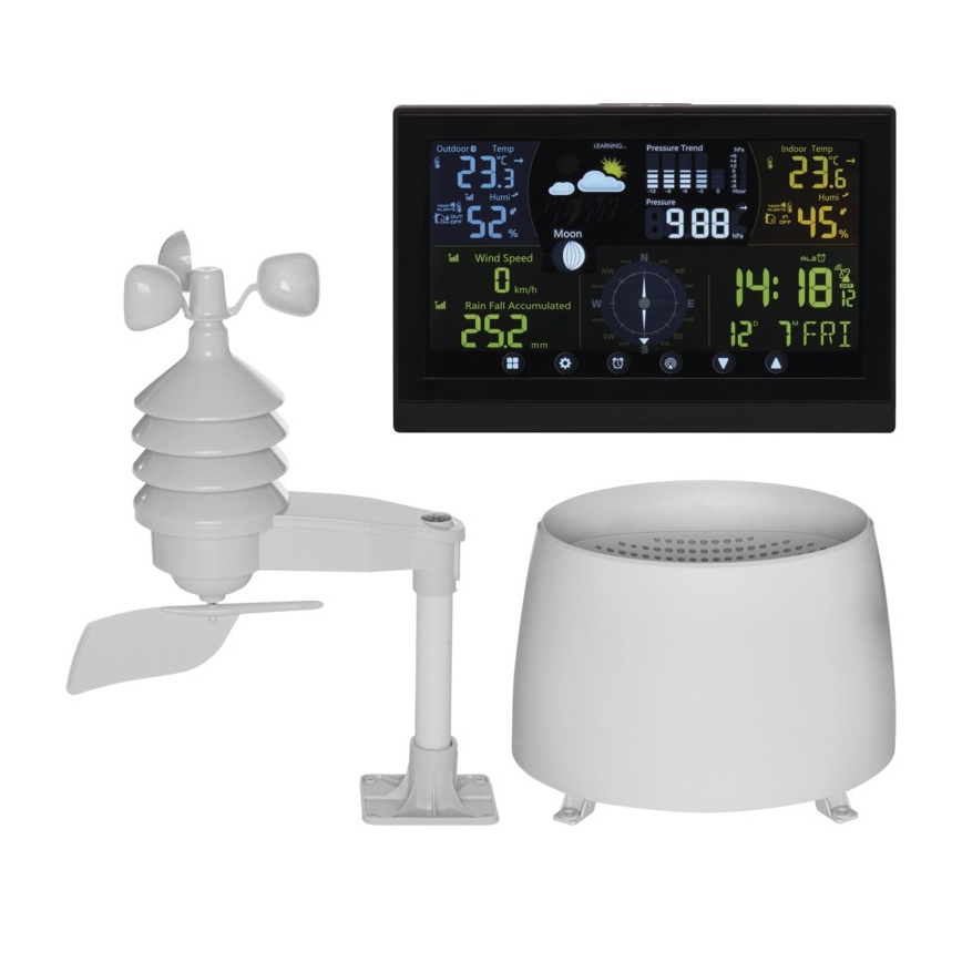 Estacion meteorologica inalámbrico 5V/3×AAA + 4xAA