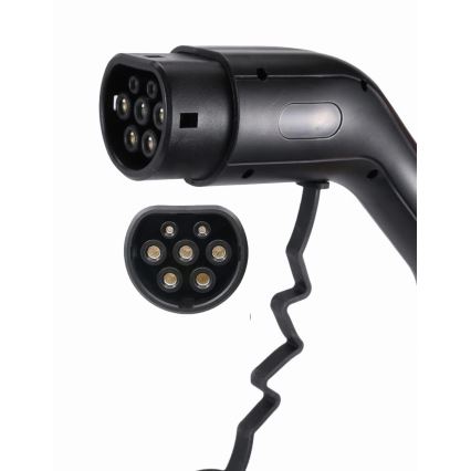 Estaciones de recarga para vehículos eléctricos EV/PHEV AC Type 2 16A/380V 11kW IP55 5m + adaptador 230V 3,7kW + estuche
