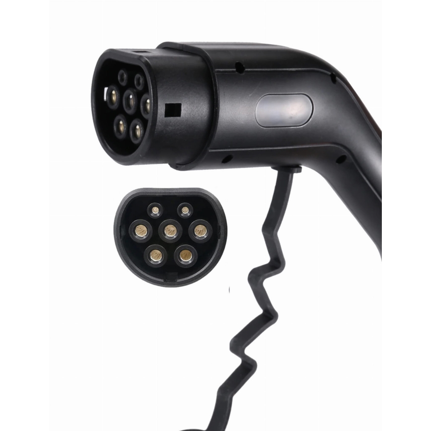 Estaciones de recarga para vehículos eléctricos EV/PHEV AC Type 2 16A/380V 11kW IP55 5m + adaptador 230V 3,7kW + estuche