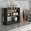 Estante de cocina COSMIC 44x10 cm antracita