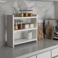 Estante de cocina COSMIC 44x10 cm blanco