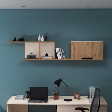 Estante de pared NEWRA 35x150 cm pino atlántico