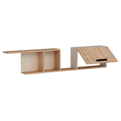 Estante de pared NEWRA 35x150 cm pino atlántico